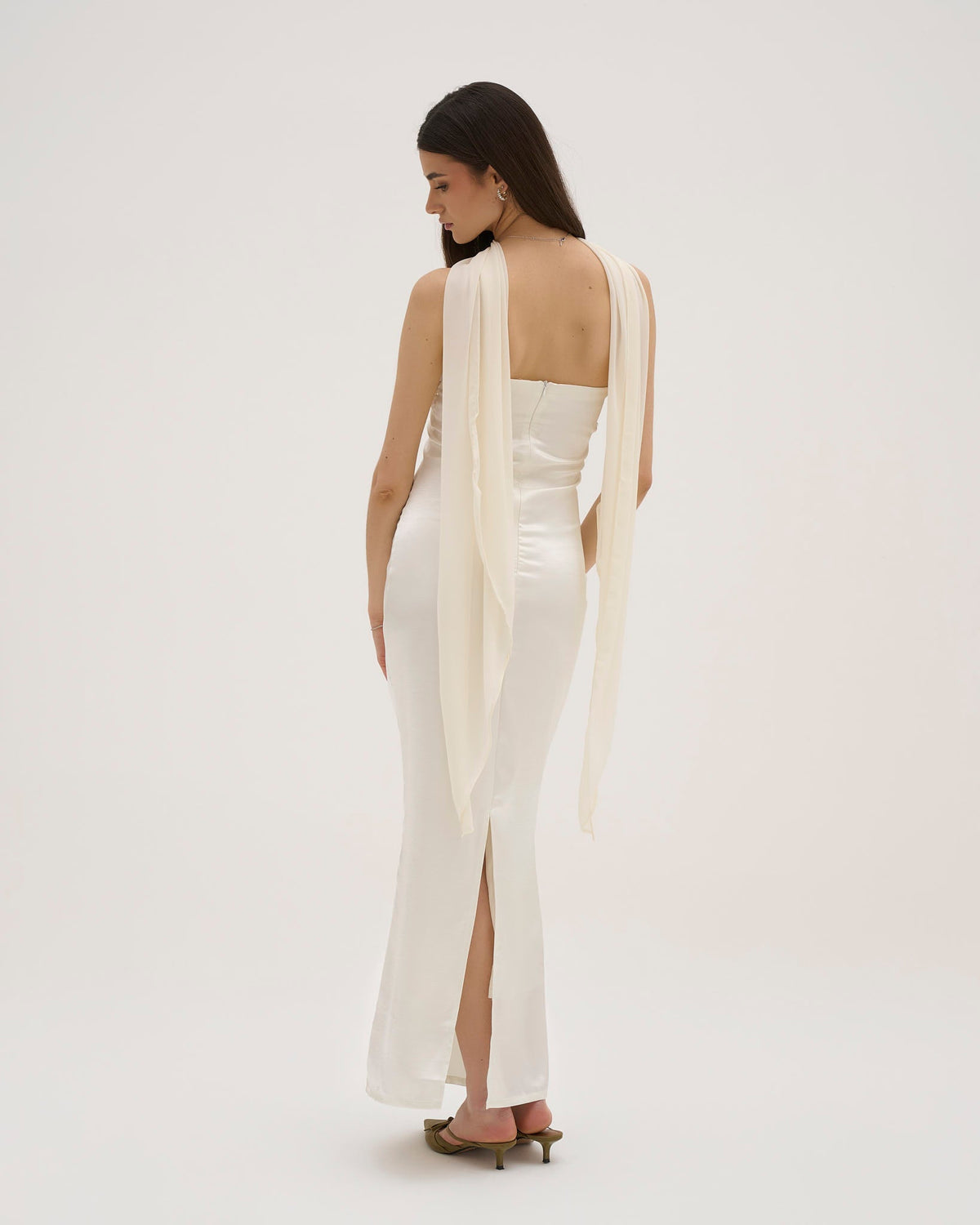 Aries Maxi Dress - White