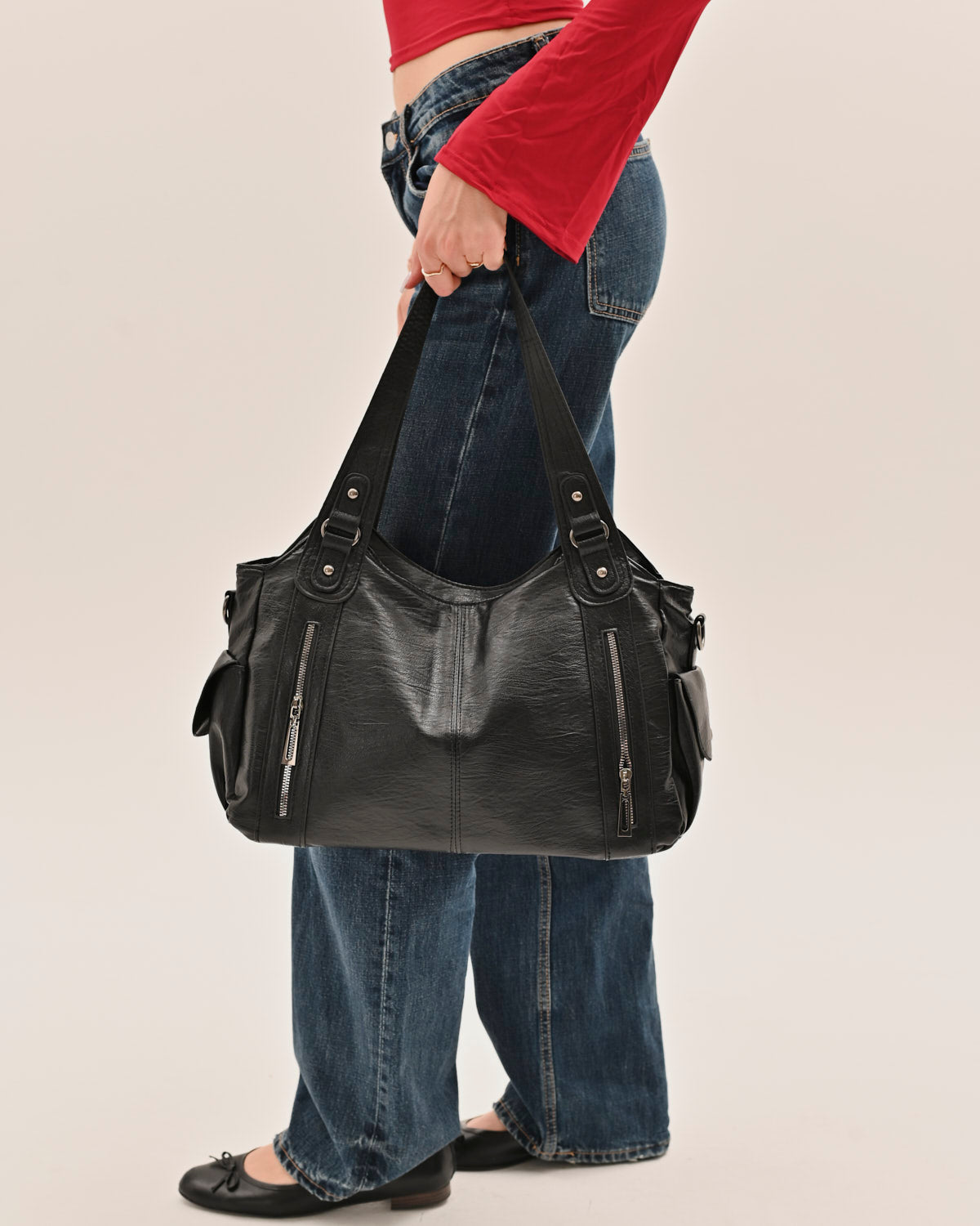 It girl city bag - Black
